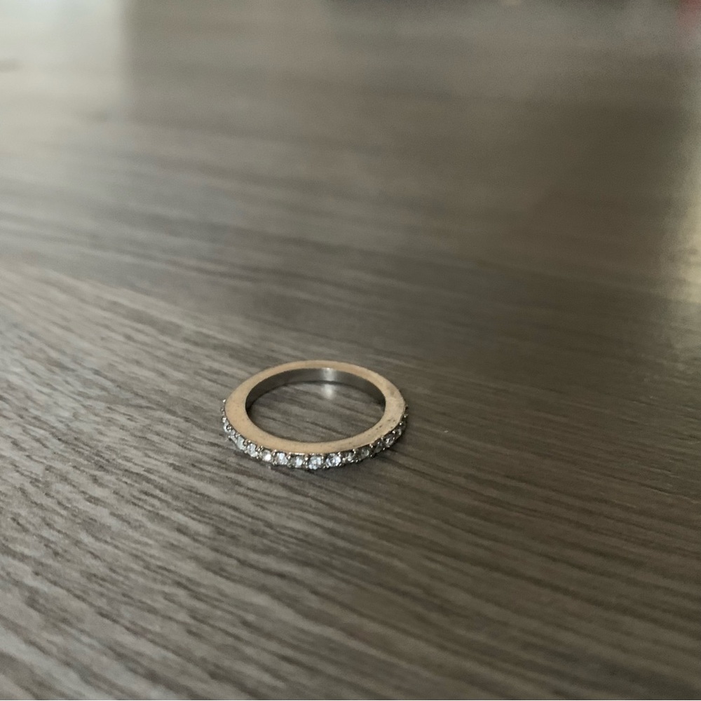 faux diamond band